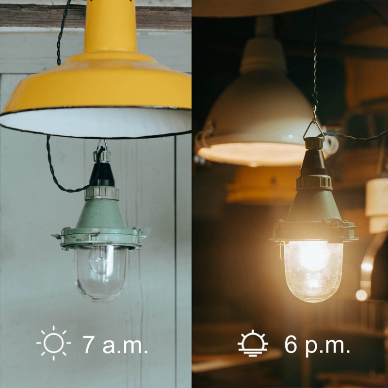 Easytle 2 Pack AC DC 12V 10A Auto On/Off Photocell Light Switch Photocell Photo Switch Photoelectric Control Light Sensor Switch Dusk to Dawn Photocell Sensor for Outdoor Lighting Fixtures - Image 4